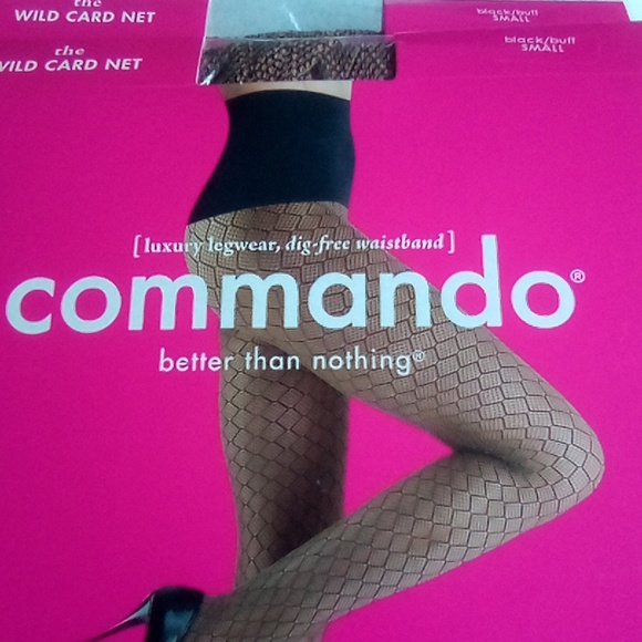 Commando Designer Luxury Legwear NWOT sz Small $25 - Picture 1 of 10